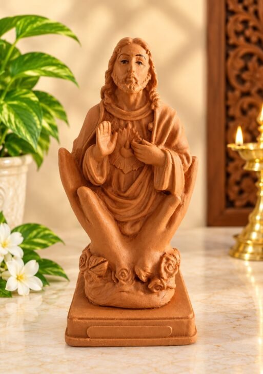 STONE JESUS MEDIUM STATUE